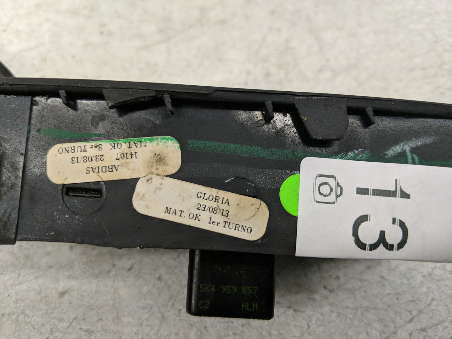 2005-2018 Volkswagen Jetta Master Power Window Switch Replacement Driver Side Left P/N:1K4959857B Fits OEM Used Auto Parts -