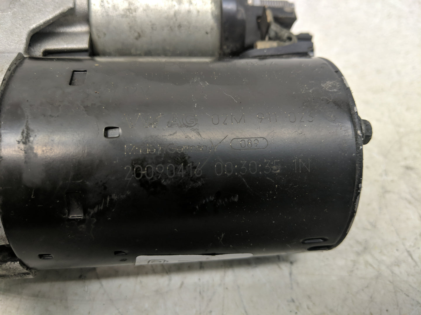 2005-2014 Volkswagen Jetta Car Starter Motor Solenoid OEM P/N:02M 911 023 1 005 831 391 Fits OEM Used Auto Parts - Oemusedau