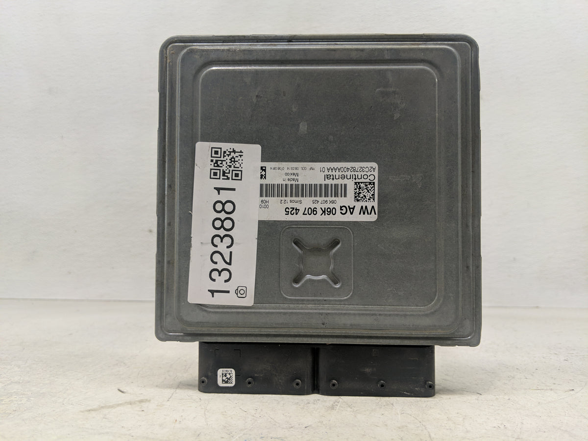 2014 Volkswagen Jetta PCM Engine Control Computer ECU ECM PCU OEM P/N:06K 907 425 06K 906 070 F OEM Used Auto Parts - Oemuse