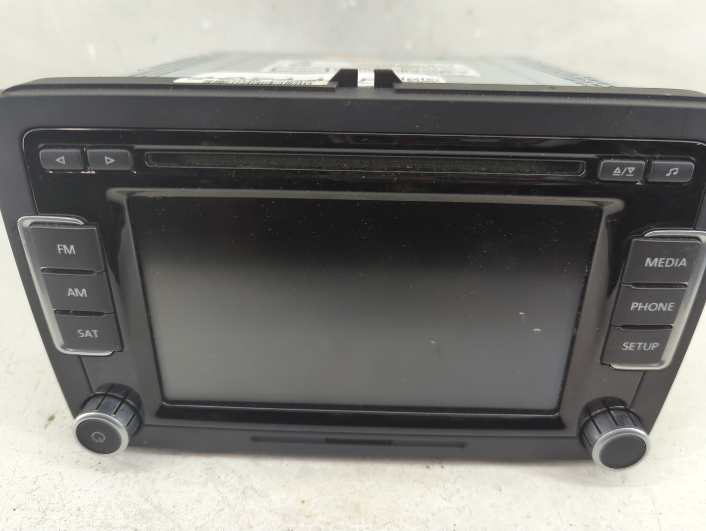 2010-2017 Volkswagen Jetta Radio AM FM Cd Player Receiver Replacement P/N:1K0 035 180 AF Fits OEM Used Auto Parts - Oemuseda