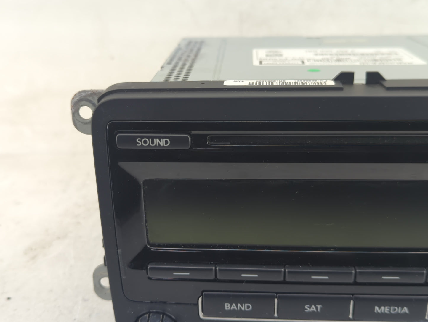 2014 Volkswagen Jetta Radio AM FM Cd Player Receiver Replacement P/N:1K0 035 164 F Fits Fits 2013 2015 OEM Used Auto Parts -