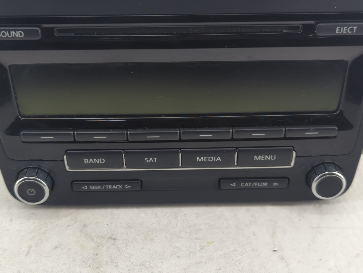 2014 Volkswagen Jetta Radio AM FM Cd Player Receiver Replacement P/N:1K0 035 164 F Fits Fits 2013 2015 OEM Used Auto Parts -