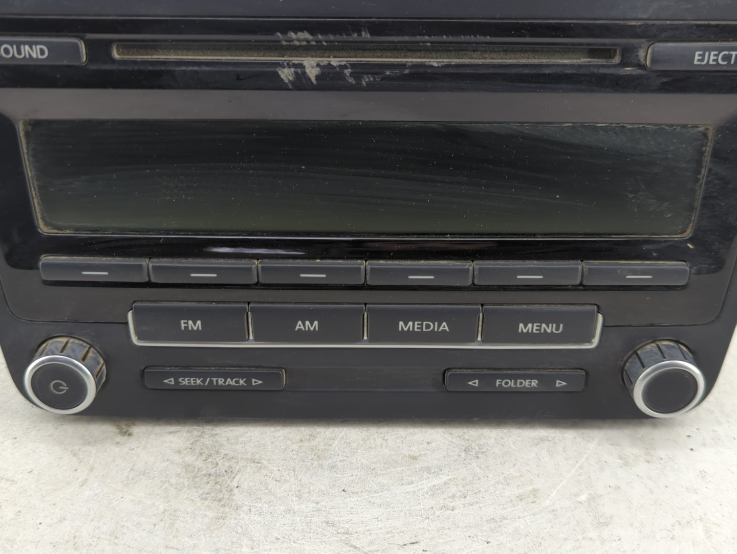 2011-2014 Volkswagen Jetta Radio AM FM Cd Player Receiver Replacement P/N:1K0 035 164 D Fits Fits 2011 2012 2013 2014 2015 2