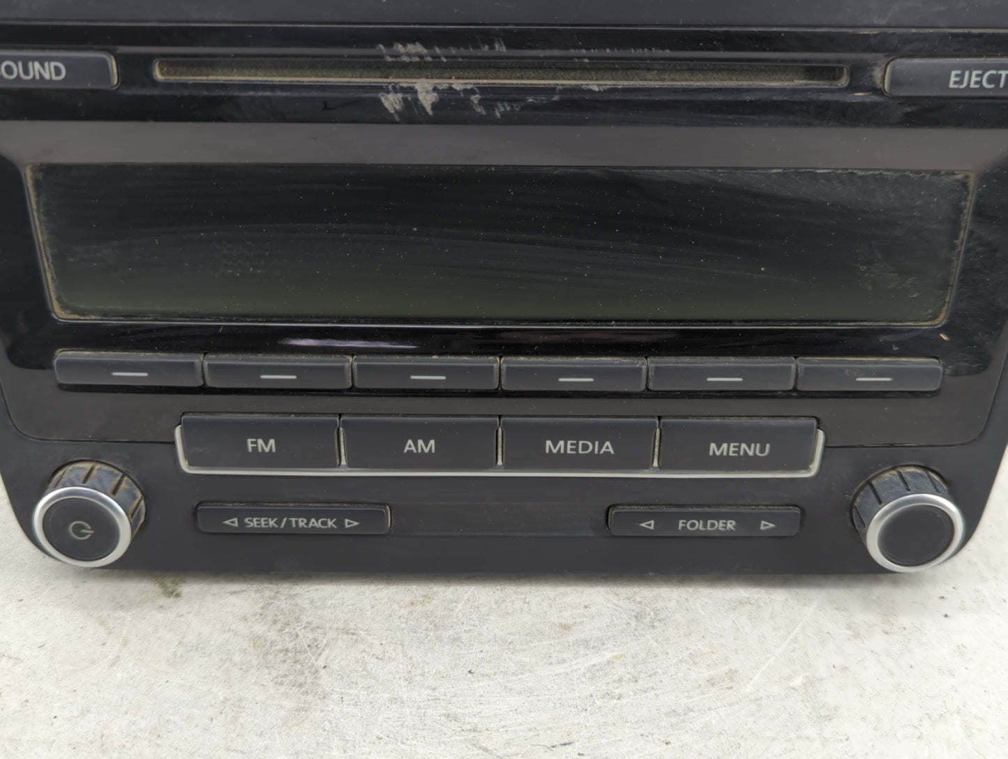 2011-2014 Volkswagen Jetta Radio AM FM Cd Player Receiver Replacement P/N:1K0 035 164 D Fits Fits 2011 2012 2013 2014 2015 2