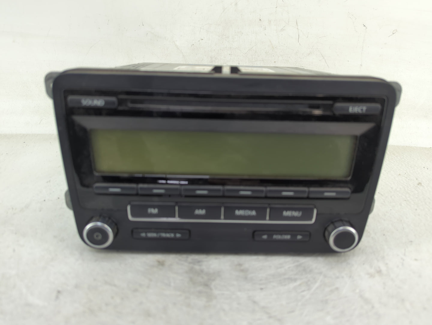 2011-2014 Volkswagen Jetta Radio AM FM Cd Player Receiver Replacement P/N:5N0035164A Fits Fits 2011 2012 2013 2014 2015 2016