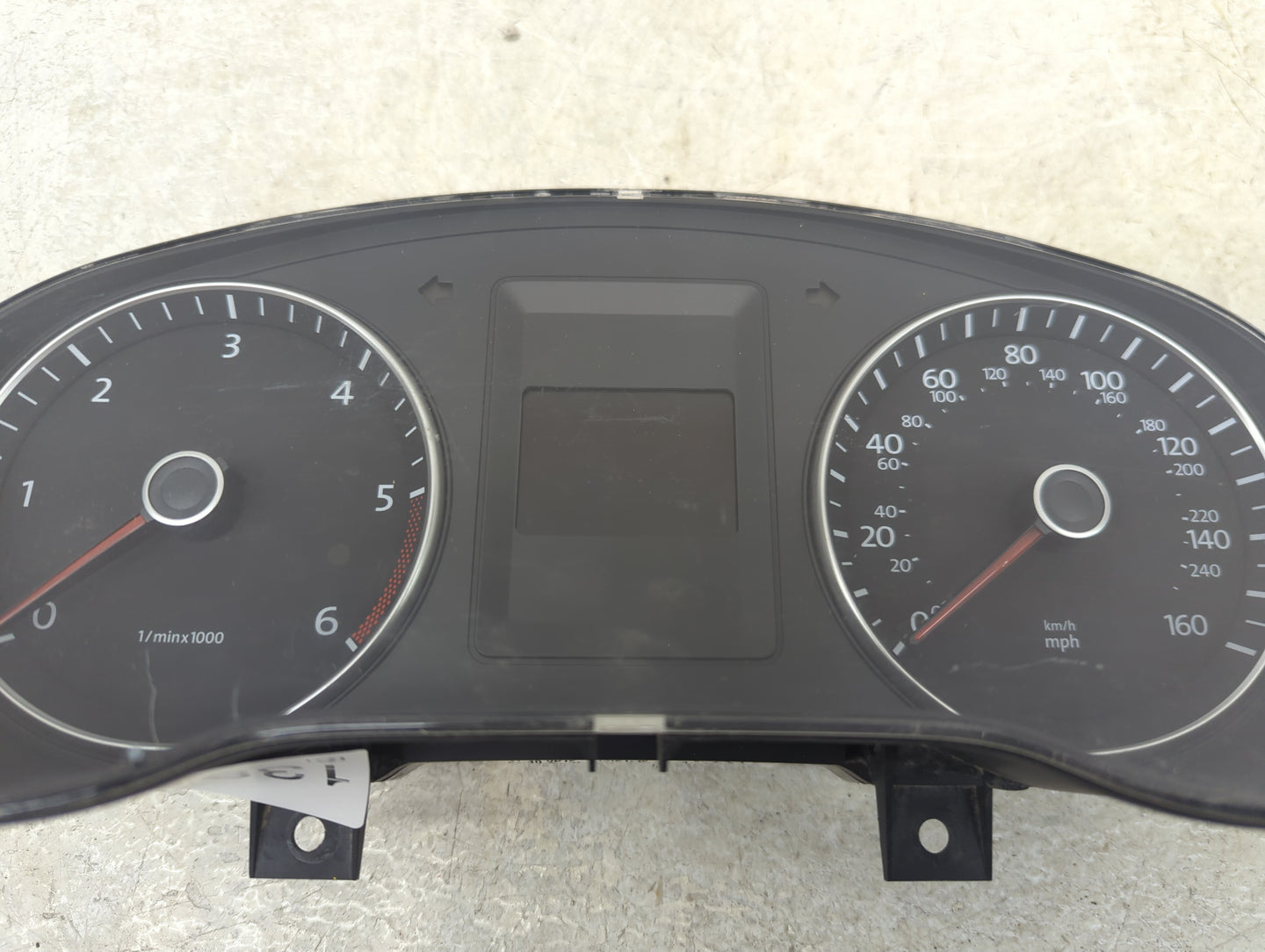 2014 Volkswagen Jetta Instrument Cluster Speedometer Gauges P/N:5C6920 953A Fits OEM Used Auto Parts - Oemusedautoparts1.com