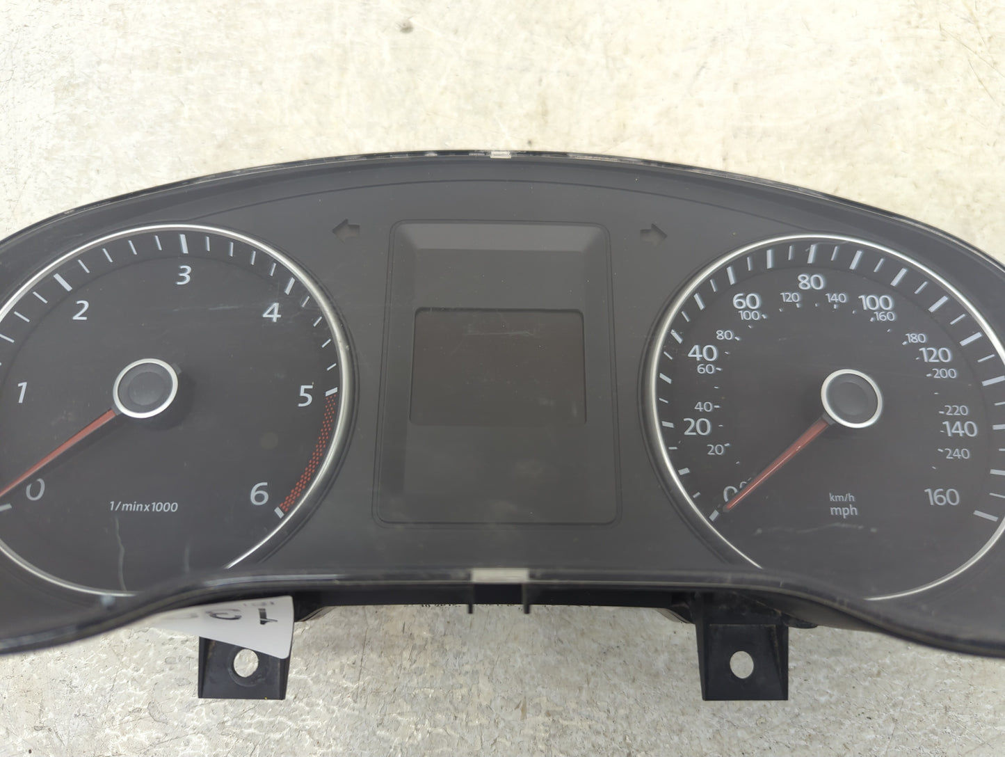 2014 Volkswagen Jetta Instrument Cluster Speedometer Gauges P/N:5C6920 953A Fits OEM Used Auto Parts - Oemusedautoparts1.com