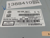 2014 Volkswagen Jetta Radio AM FM Cd Player Receiver Replacement P/N:1K0 035 164 F Fits Fits 2013 2015 OEM Used Auto Parts -