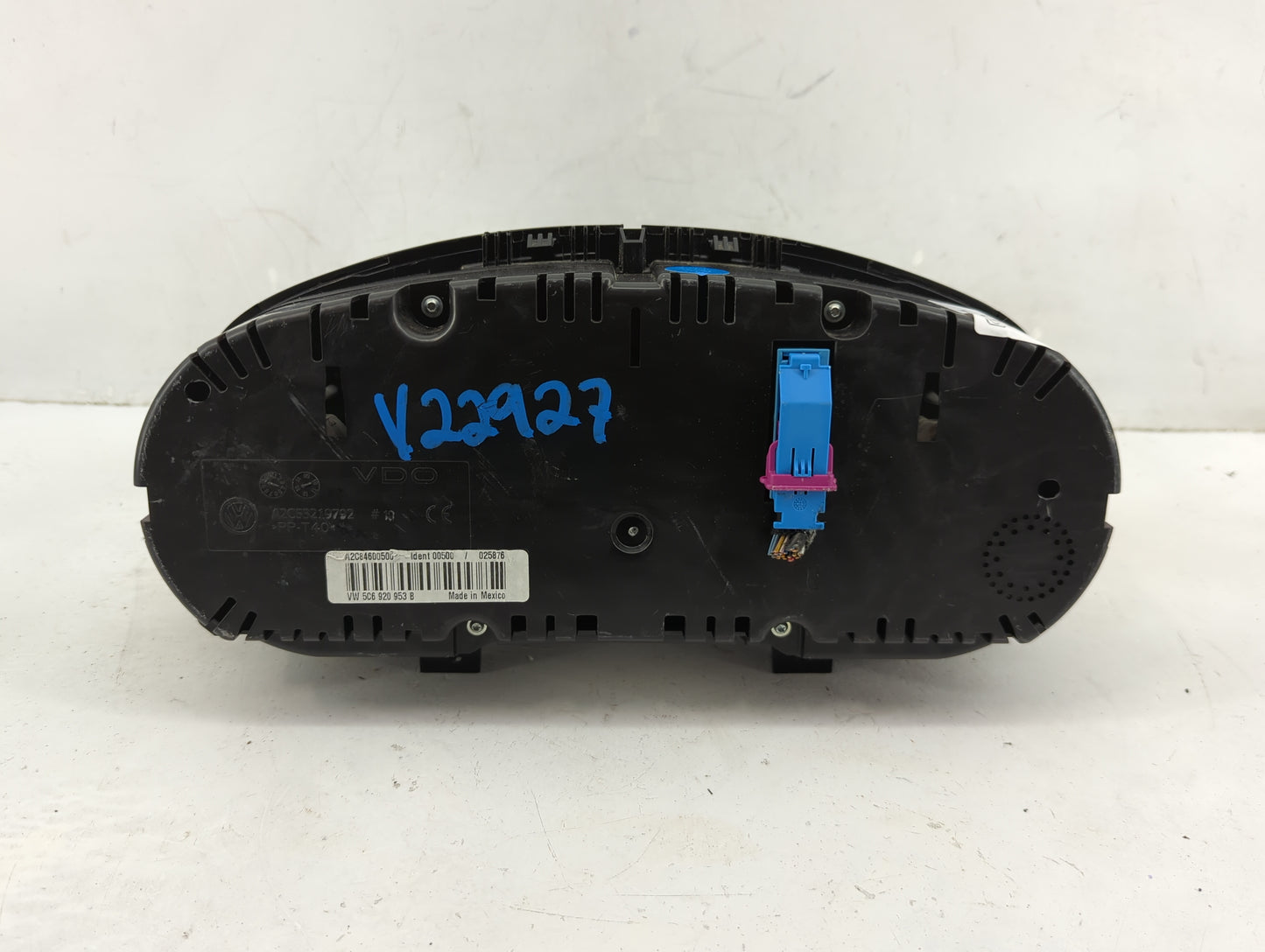 2014 Volkswagen Jetta Instrument Cluster Speedometer Gauges P/N:5C6920 953B Fits OEM Used Auto Parts - Oemusedautoparts1.com