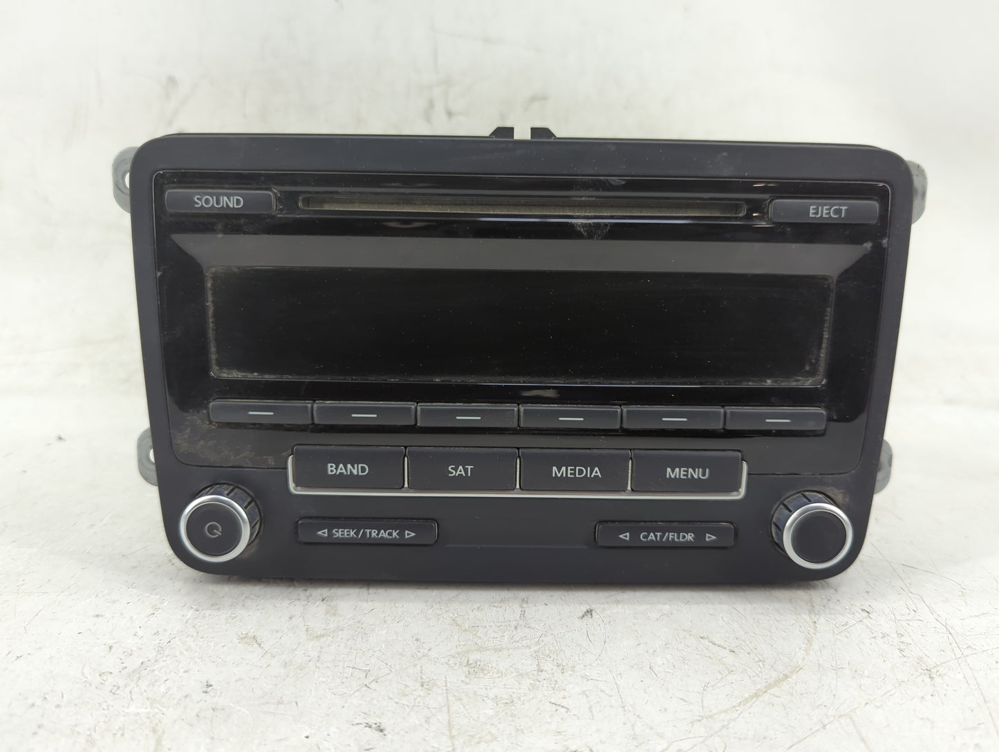 2014 Volkswagen Jetta Radio AM FM Cd Player Receiver Replacement P/N:1K0 035 164 F Fits Fits 2013 2015 OEM Used Auto Parts -