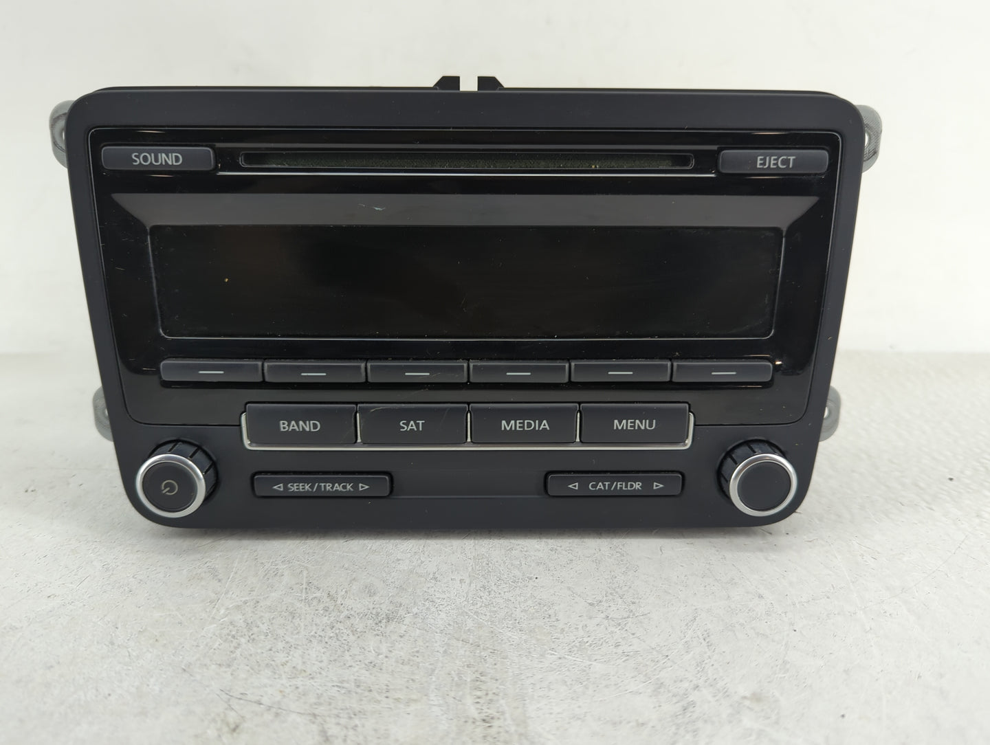 2014 Volkswagen Jetta Radio AM FM Cd Player Receiver Replacement P/N:28367806 1K0 035 164 F Fits Fits 2013 2015 OEM Used Aut