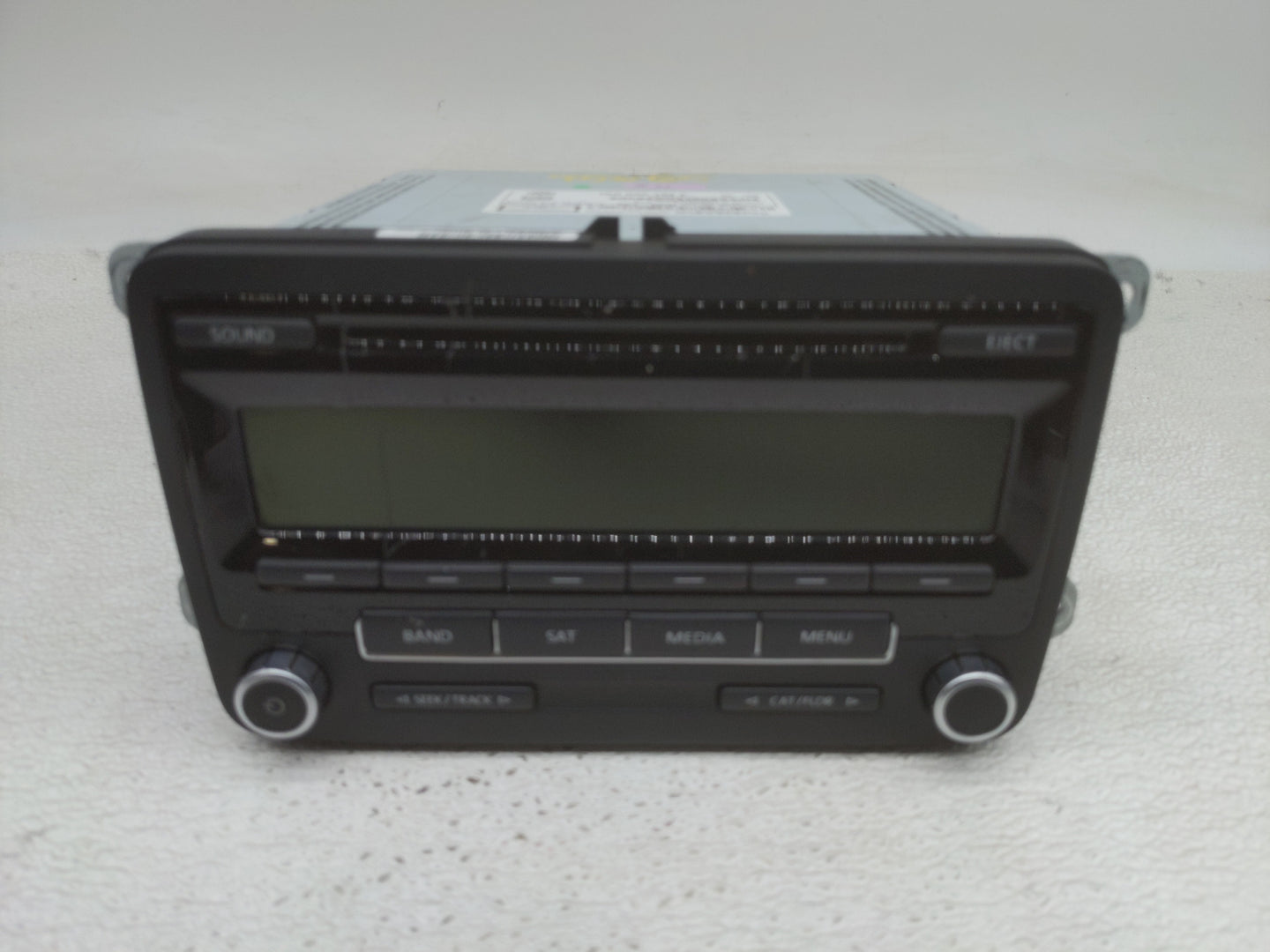 2014 Volkswagen Jetta Radio AM FM Cd Player Receiver Replacement P/N:1K0 035 164 F Fits Fits 2013 2015 OEM Used Auto Parts -