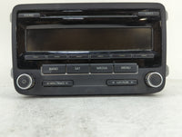 2014 Volkswagen Jetta Radio AM FM Cd Player Receiver Replacement P/N:1K0035164F Fits Fits 2013 2015 OEM Used Auto Parts - Oe