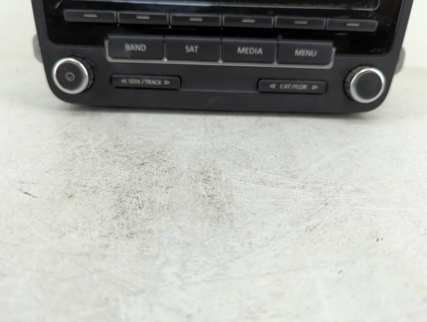 2014 Volkswagen Jetta Radio AM FM Cd Player Receiver Replacement P/N:1K0035164F Fits Fits 2013 2015 OEM Used Auto Parts - Oe