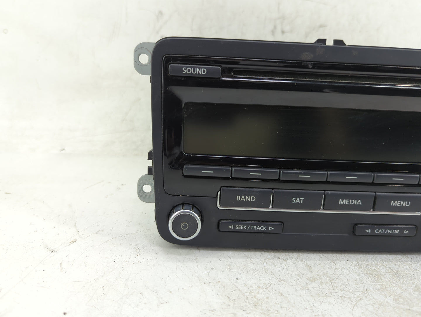 2014 Volkswagen Jetta Radio AM FM Cd Player Receiver Replacement P/N:1k0035164f Fits Fits 2013 2015 OEM Used Auto Parts - Oe
