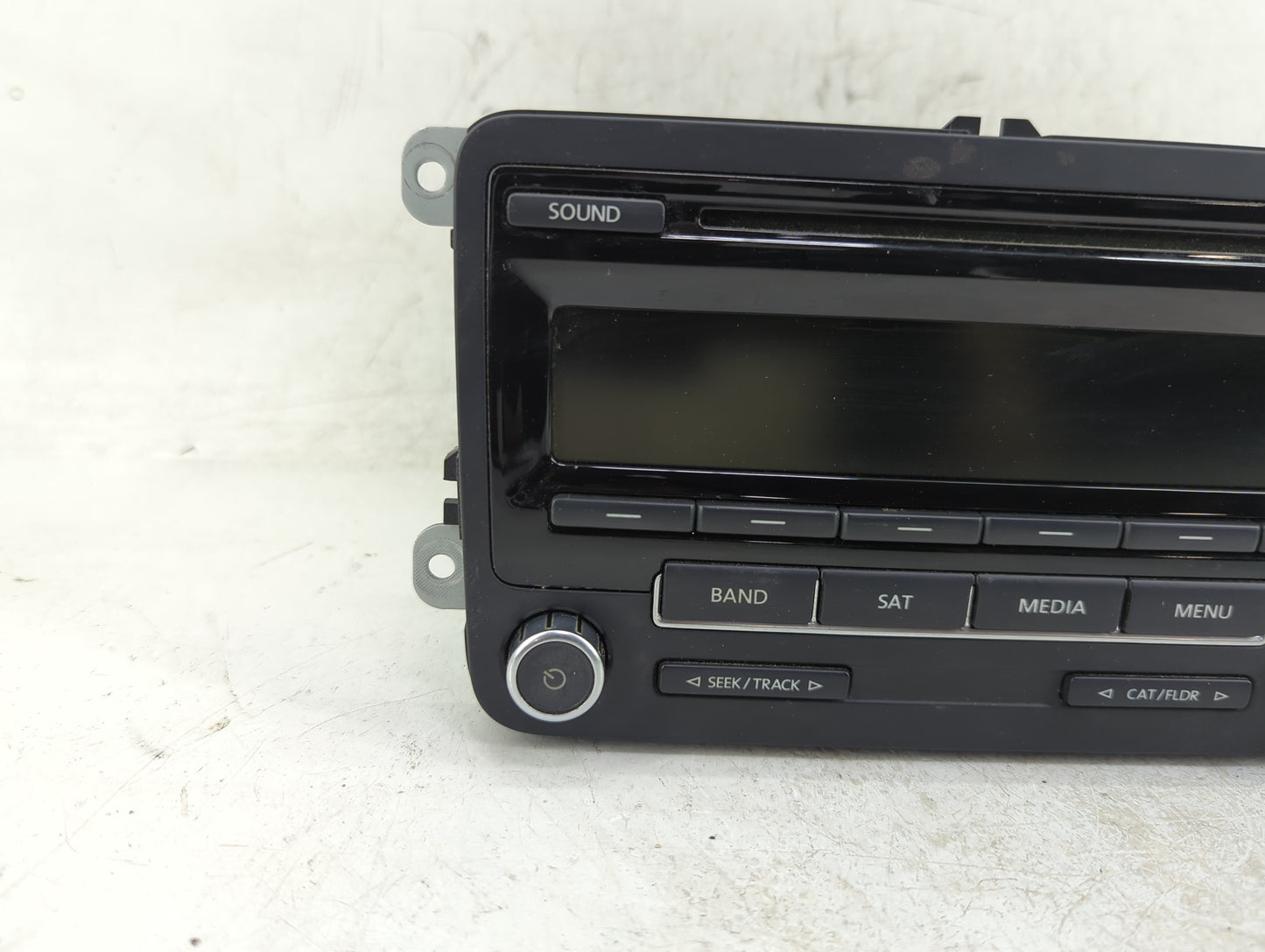 2014 Volkswagen Jetta Radio AM FM Cd Player Receiver Replacement P/N:1k0035164f Fits Fits 2013 2015 OEM Used Auto Parts - Oe