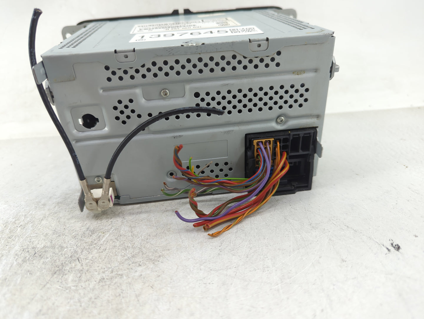 2011-2014 Volkswagen Jetta Radio AM FM Cd Player Receiver Replacement P/N:28352655 1K0 035 164 D Fits OEM Used Auto Parts - 