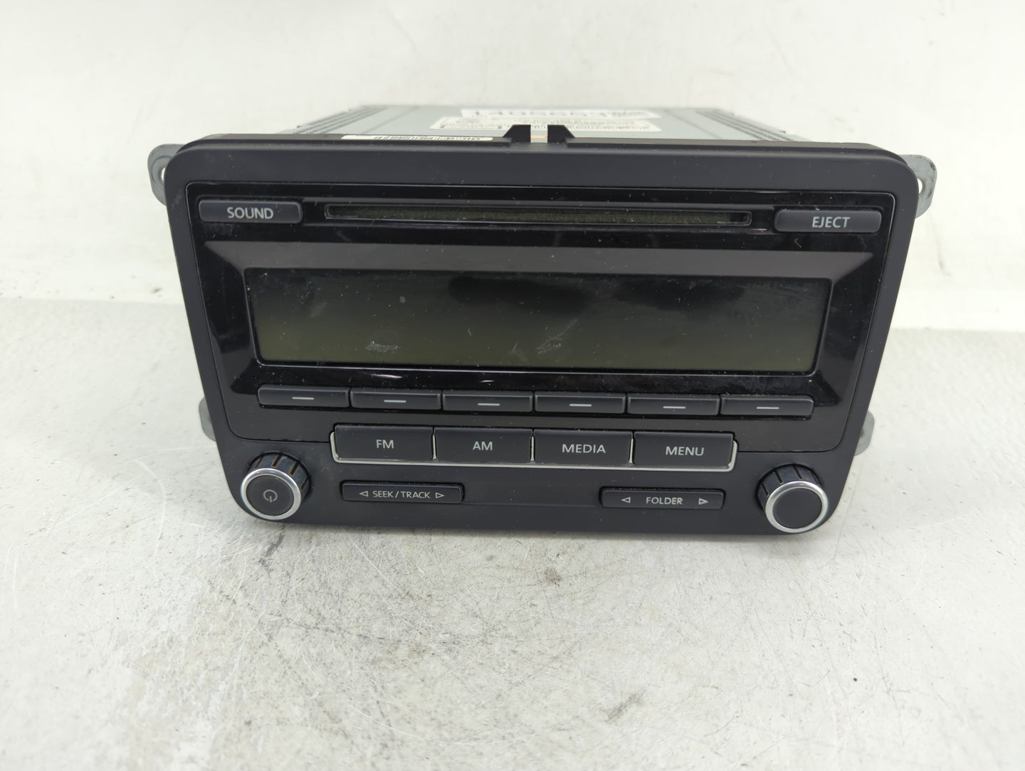 2012-2017 Volkswagen Jetta Radio AM FM Cd Player Receiver Replacement P/N:1K0 035 164 D Fits Fits 2012 2013 2014 2015 2016 2