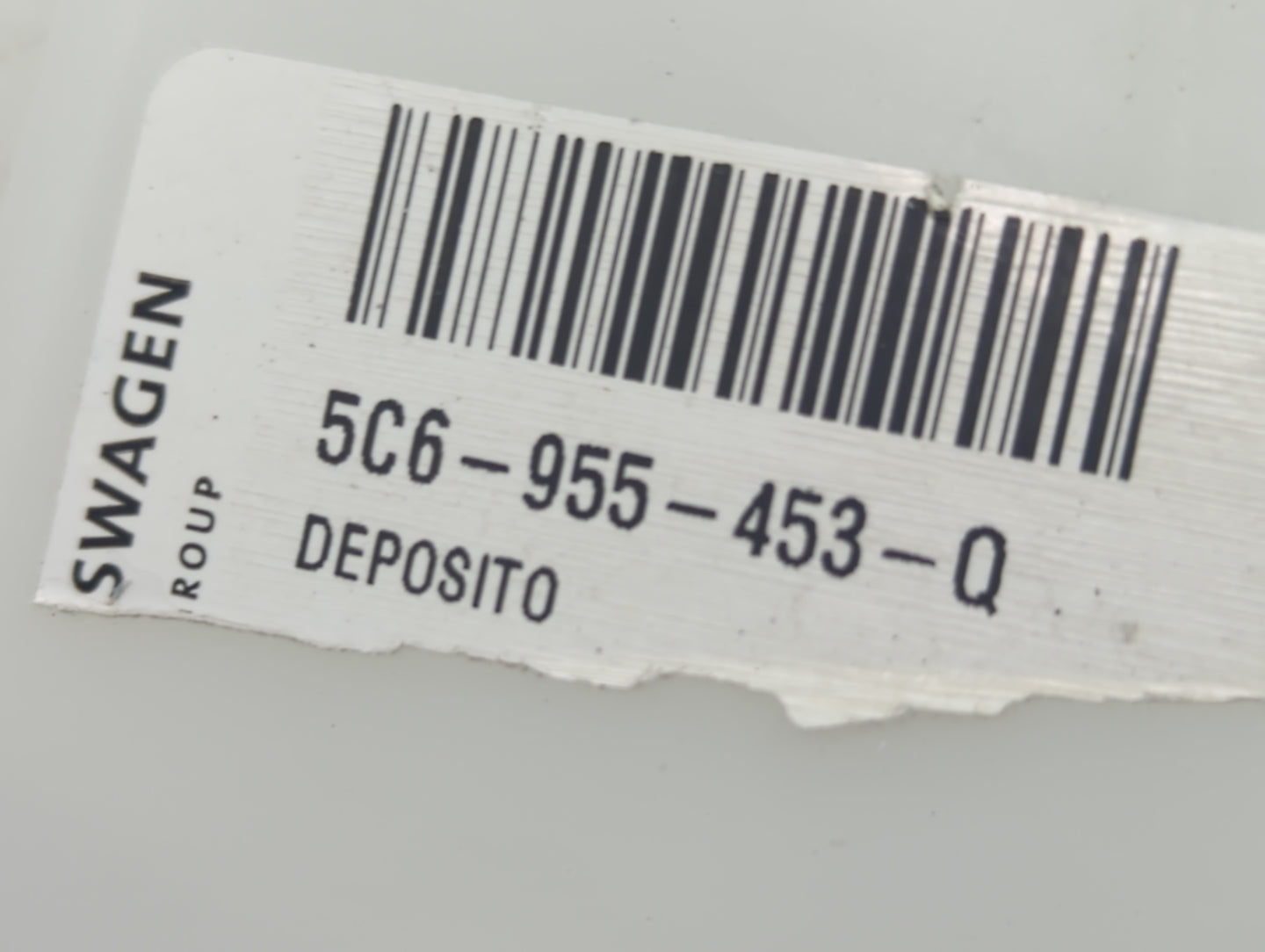 2011-2018 Volkswagen Jetta Windshield Washer Fluid Reservoir Bottle Oem - Oemusedautoparts1.com
