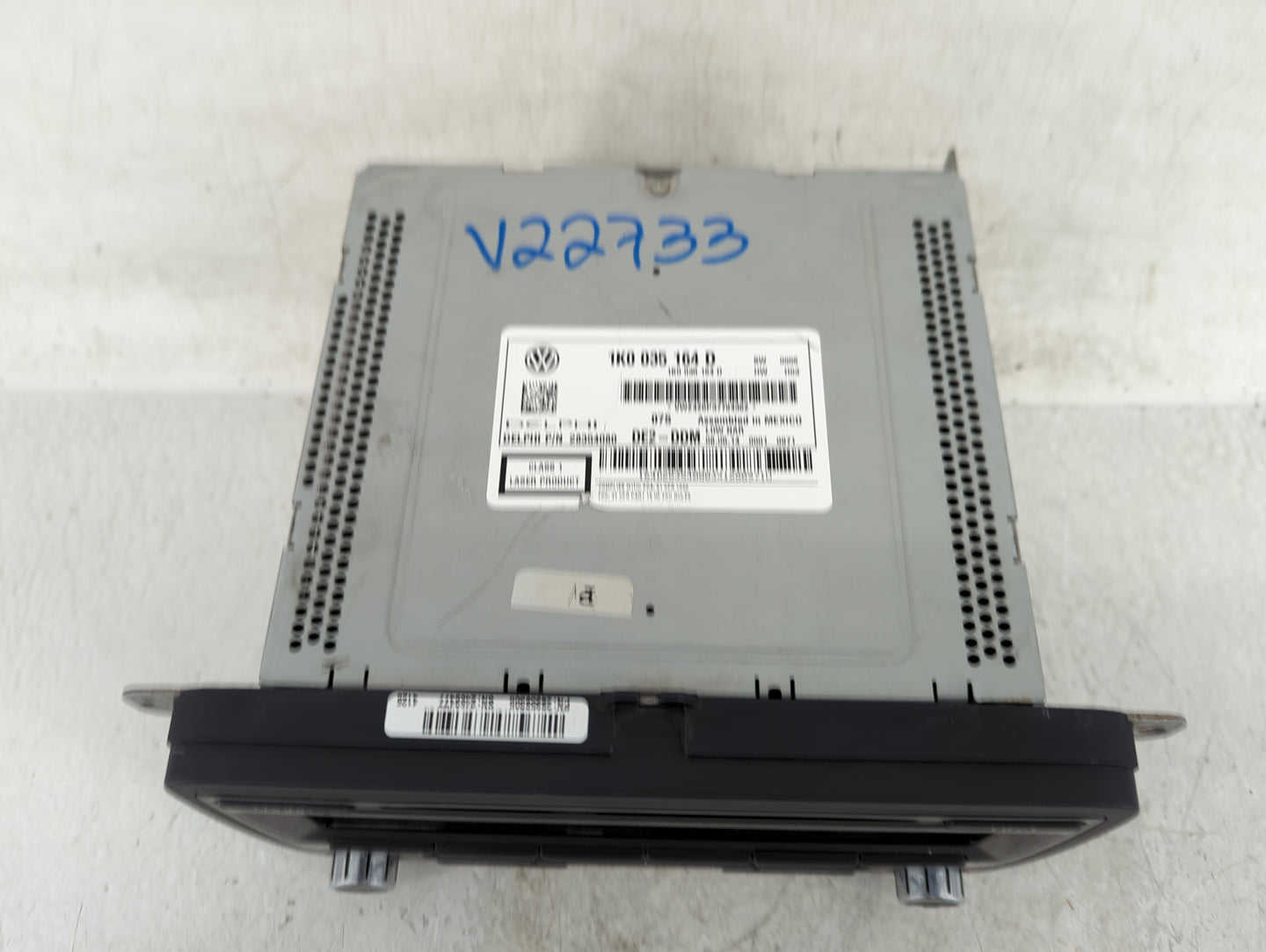 2011-2014 Volkswagen Jetta Radio AM FM Cd Player Receiver Replacement P/N:1K0 035 164 D Fits Fits 2011 2012 2013 2014 2015 2