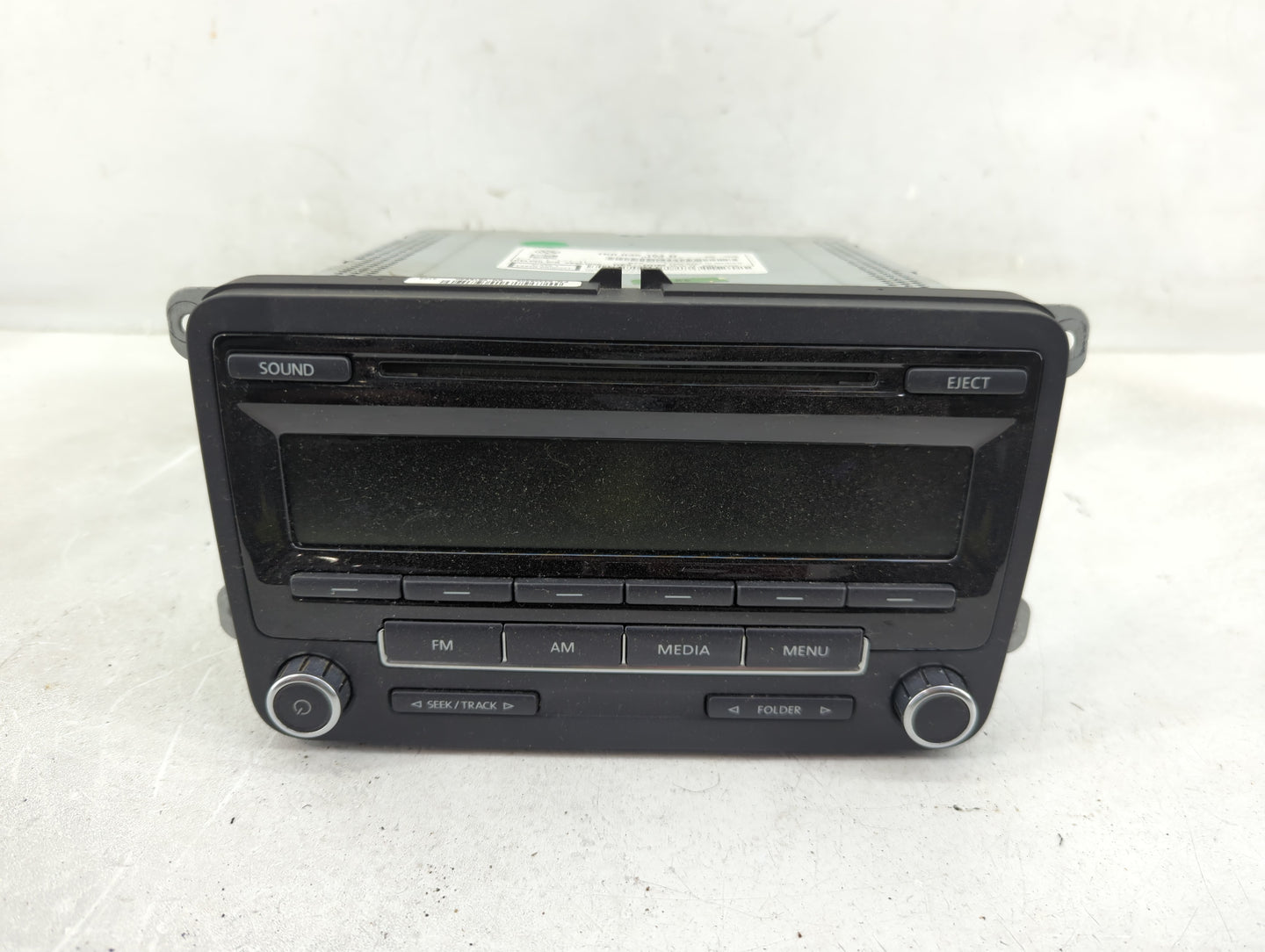 2011-2014 Volkswagen Jetta Radio AM FM Cd Player Receiver Replacement P/N:1K0035164D Fits Fits 2011 2012 2013 2014 2015 2016