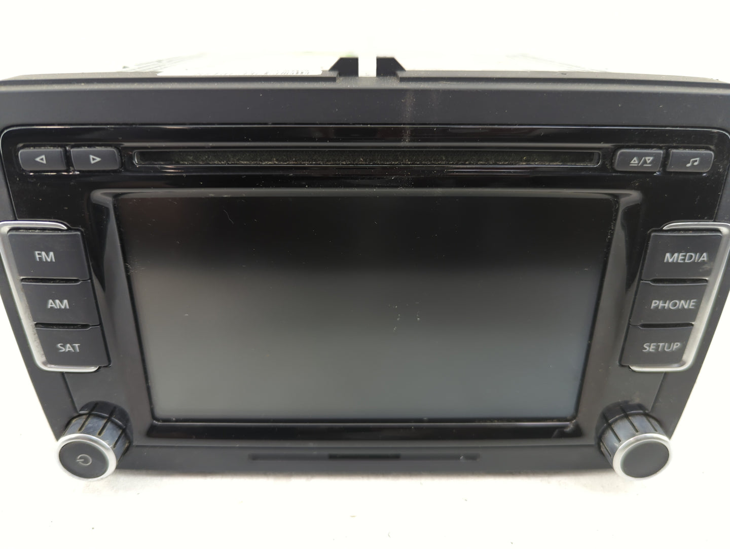 2012-2017 Volkswagen Jetta Radio AM FM Cd Player Receiver Replacement P/N:1K0035180AF Fits Fits 2012 2013 2014 2015 2016 201
