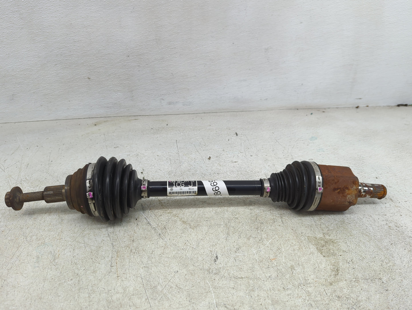 2011-2017 Volkswagen Jetta Axle Shaft Front Driver Cv C/v - Oemusedautoparts1.com