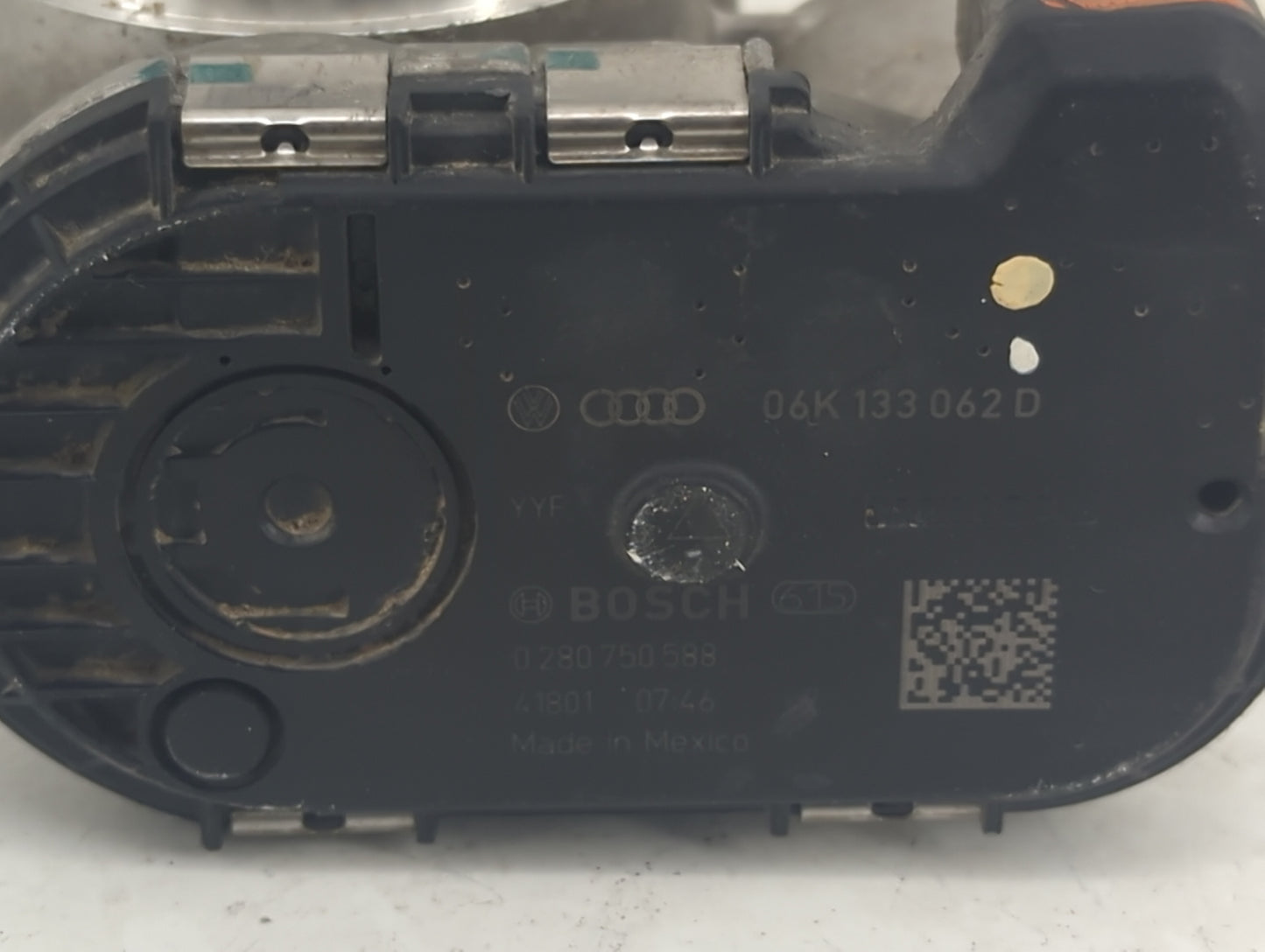 2014-2017 Volkswagen Jetta Throttle Body P/N:06K133062D 0280750588 Fits Fits 2014 2015 2016 2017 OEM Used Auto Parts - Oemus