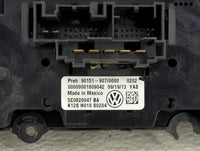 2011-2014 Volkswagen Jetta Climate Control Module Temperature AC/Heater Replacement P/N:5C0820047BA 90151-907/0000 Fits OEM 