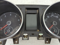 2009-2014 Volkswagen Jetta Instrument Cluster Speedometer Gauges P/N:5K0920973F Fits Fits 2009 2010 2011 2012 2013 2014 OEM 