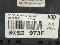 2009-2014 Volkswagen Jetta Instrument Cluster Speedometer Gauges P/N:5K0920973F Fits Fits 2009 2010 2011 2012 2013 2014 OEM 