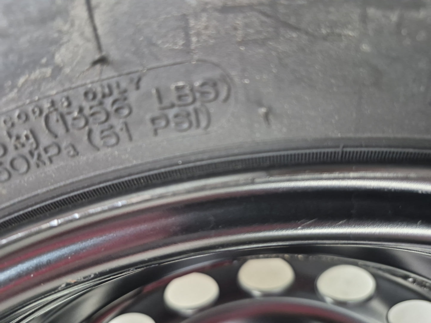 2006-2016 Volkswagen Jetta Spare Donut Tire Wheel Rim Oem - Oemusedautoparts1.com