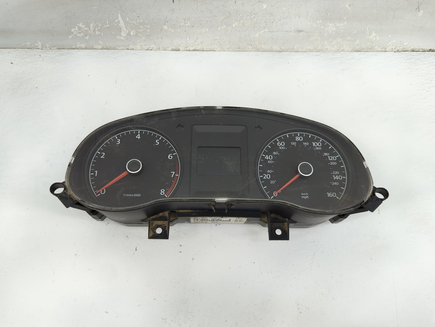 2014 Volkswagen Jetta Instrument Cluster Speedometer Gauges P/N:5C6920953 Miles: Fits OEM Used Auto Parts - Oemusedautoparts