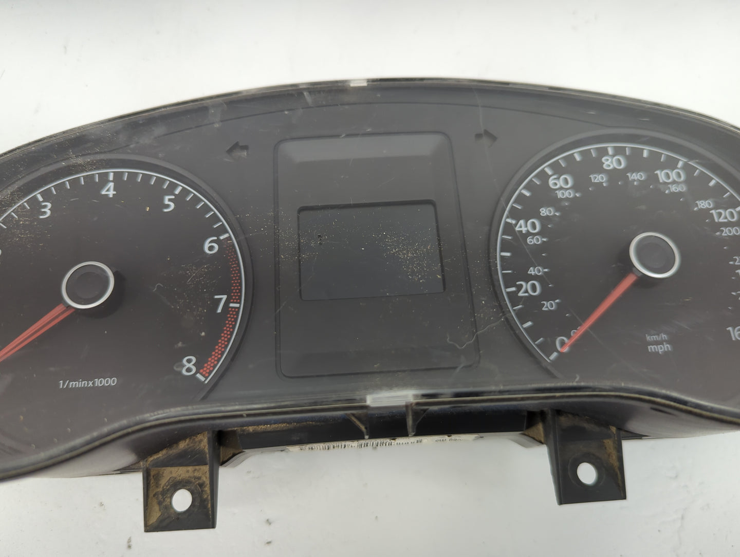 2014 Volkswagen Jetta Instrument Cluster Speedometer Gauges P/N:5C6920953 Miles: Fits OEM Used Auto Parts - Oemusedautoparts