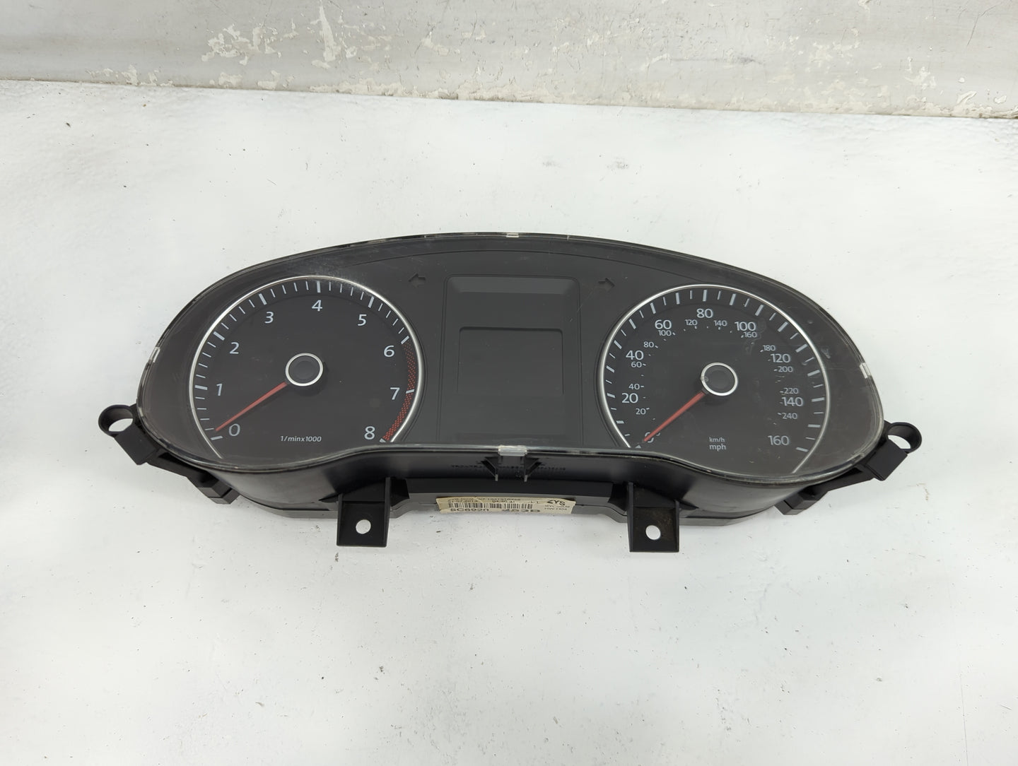 2014 Volkswagen Jetta Instrument Cluster Speedometer Gauges P/N:5C6920953B Miles: Fits OEM Used Auto Parts - Oemusedautopart