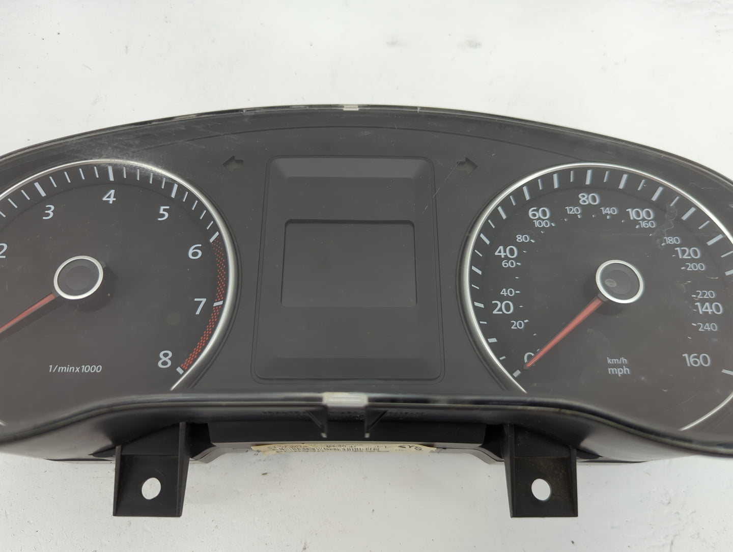 2014 Volkswagen Jetta Instrument Cluster Speedometer Gauges P/N:5C6920953B Miles: Fits OEM Used Auto Parts - Oemusedautopart