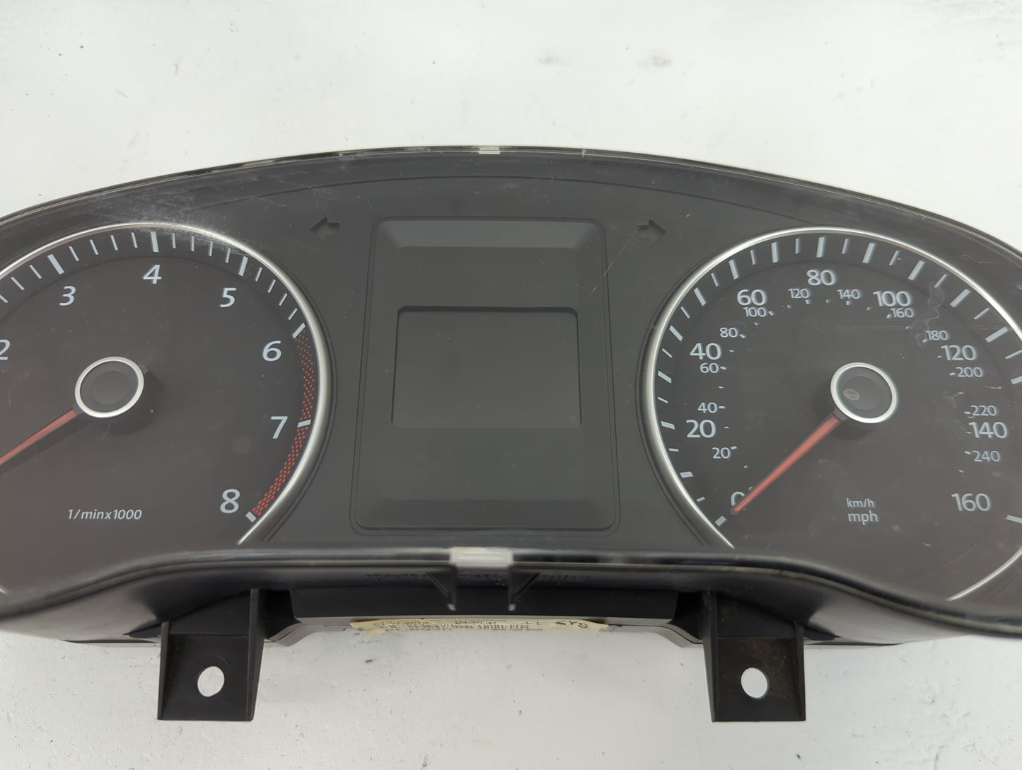 2014 Volkswagen Jetta Instrument Cluster Speedometer Gauges P/N:5C6920953B Miles: Fits OEM Used Auto Parts - Oemusedautopart