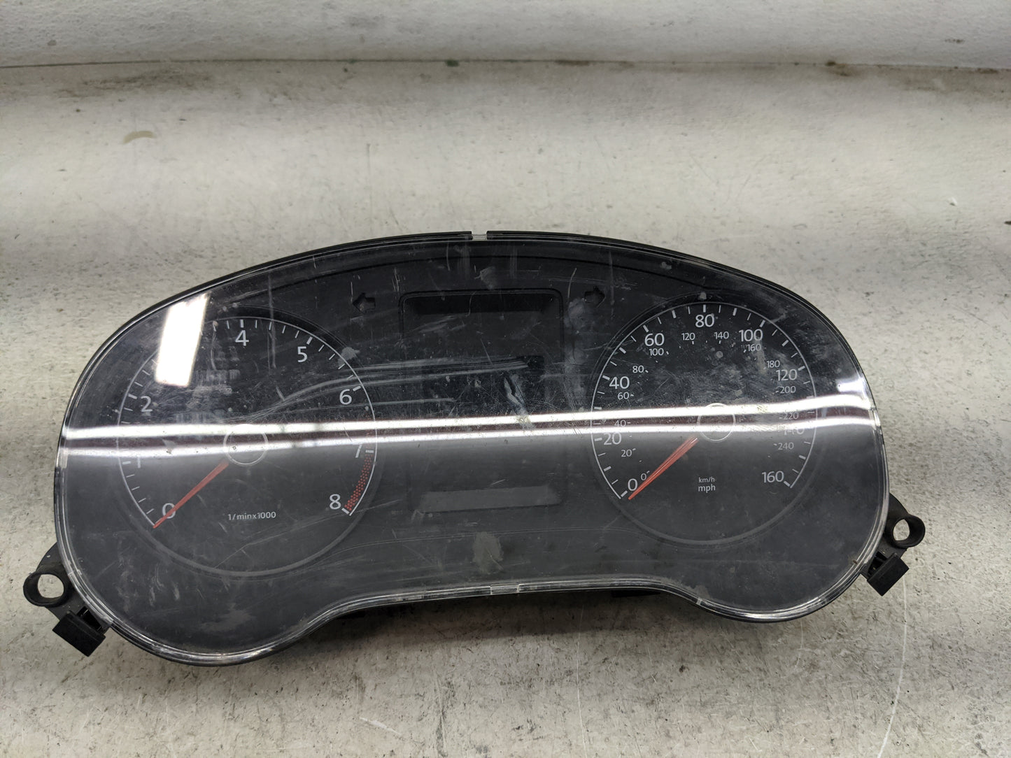 2014 Volkswagen Jetta Instrument Cluster Speedometer Gauges P/N:5C6920953 A2C53213792 Miles:101K Fits OEM Used Auto Parts - 