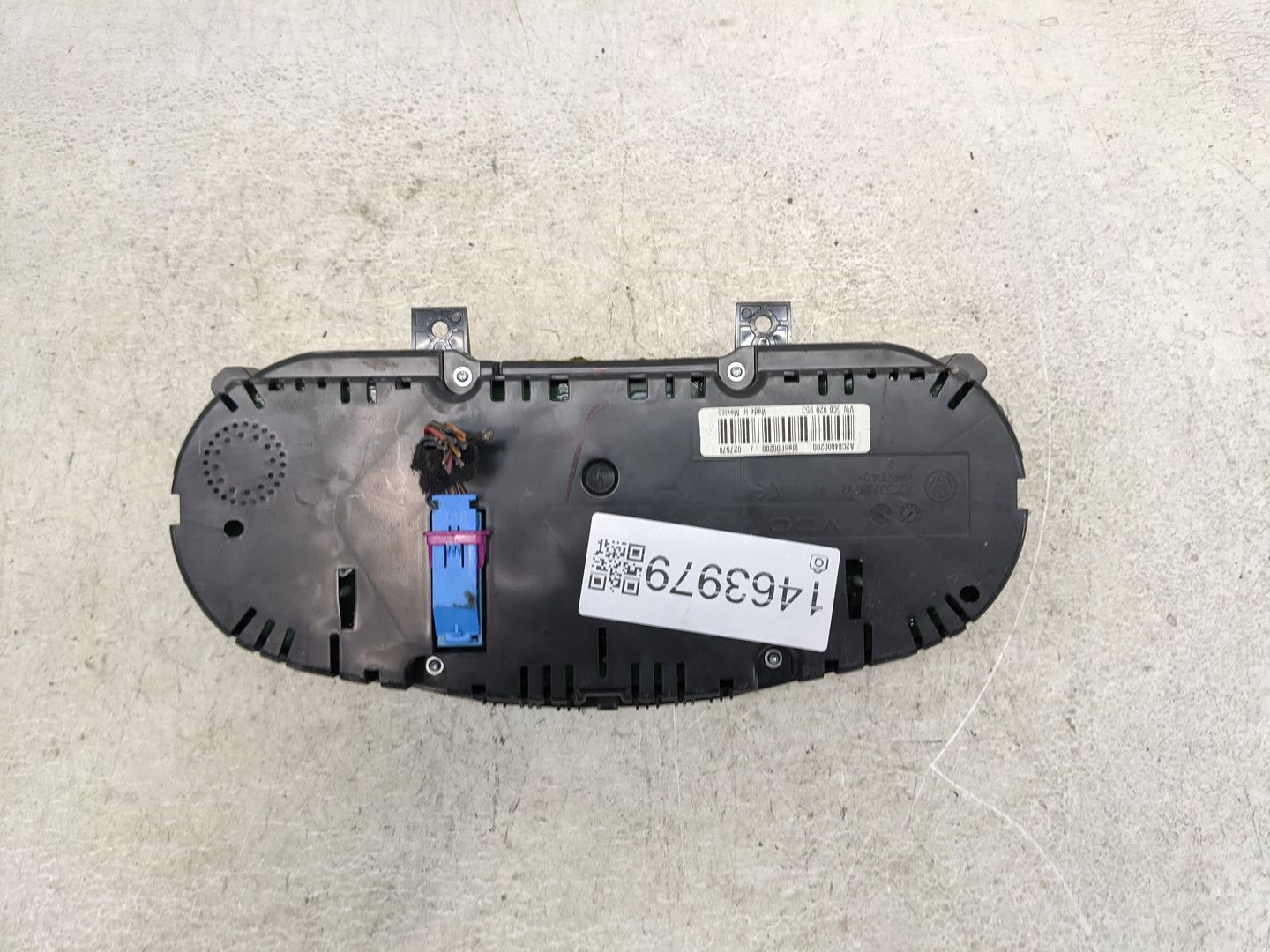 2014 Volkswagen Jetta Instrument Cluster Speedometer Gauges P/N:5C6920953 A2C53213792 Miles:101K Fits OEM Used Auto Parts - 