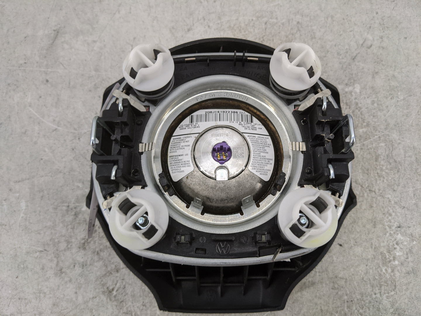 2014-2014 Volkswagen Jetta Air Bag Driver Left Steering Wheel Mounted 1477478 - Oemusedautoparts1.com