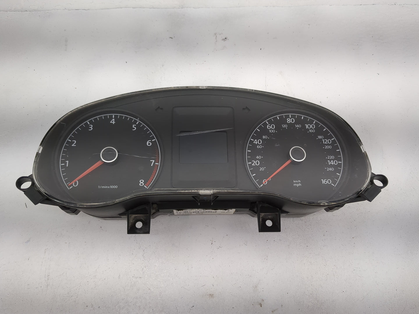 2014 Volkswagen Jetta Instrument Cluster Speedometer Gauges P/N:5C6920953 A2C53215792 Miles: Fits OEM Used Auto Parts - Oemu
