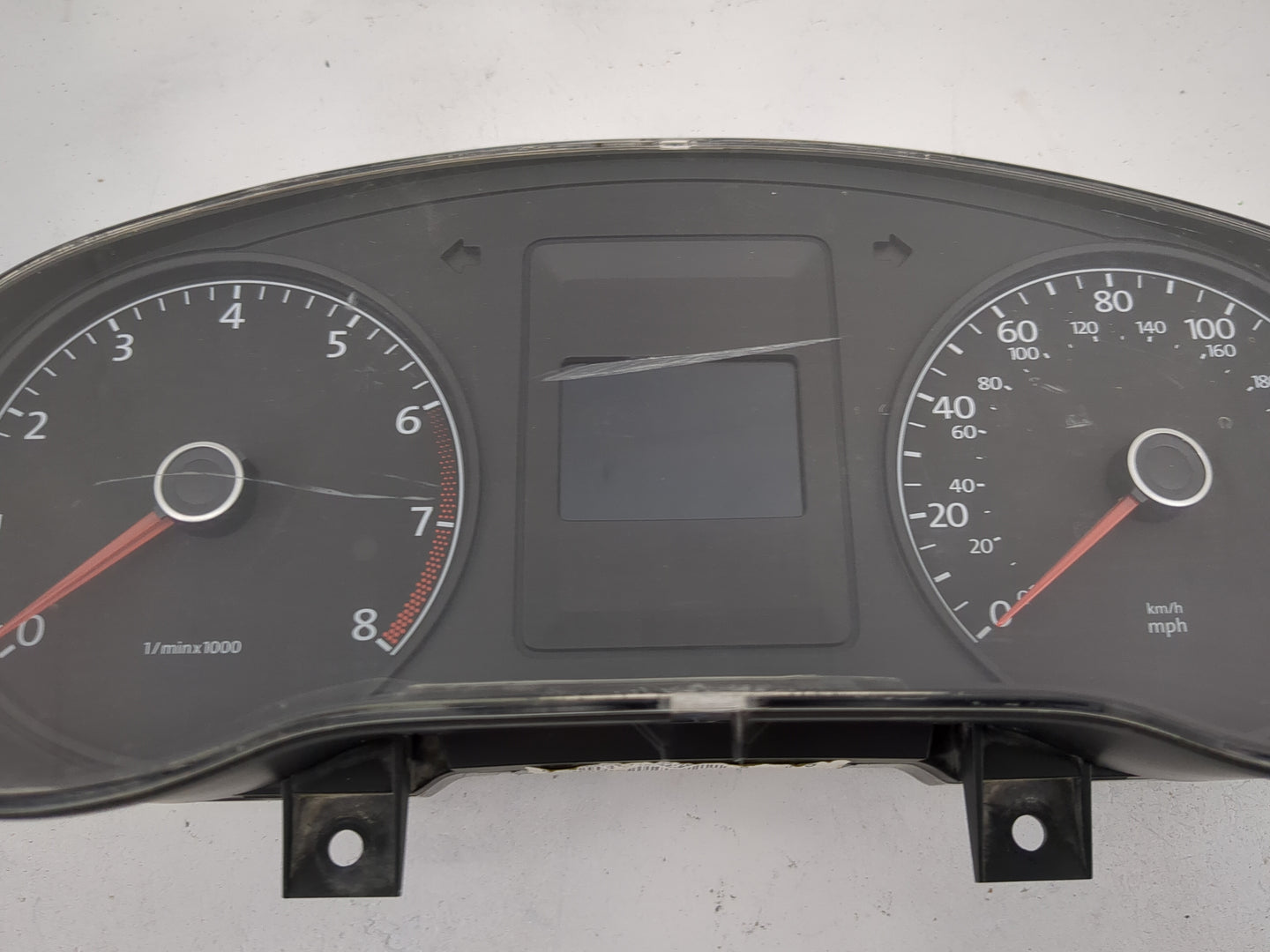 2014 Volkswagen Jetta Instrument Cluster Speedometer Gauges P/N:5C6920953 A2C53215792 Miles: Fits OEM Used Auto Parts - Oemu