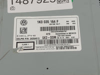 2012-2017 Volkswagen Jetta Radio AM FM Cd Player Receiver Replacement P/N:1K0035164F 28354813 Fits OEM Used Auto Parts - Oem