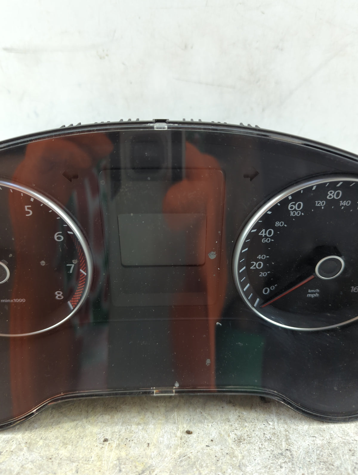 2014 Volkswagen Jetta Instrument Cluster Speedometer Gauges P/N:5C6920953B A2C53219792 Miles: Fits OEM Used Auto Parts - Oem