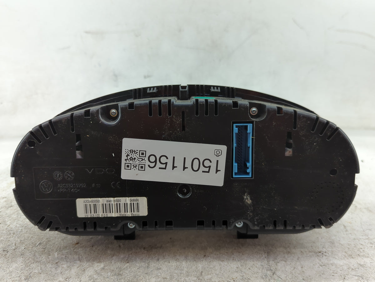 2014 Volkswagen Jetta Instrument Cluster Speedometer Gauges P/N:5C6920953B A2C53219792 Miles: Fits OEM Used Auto Parts - Oem