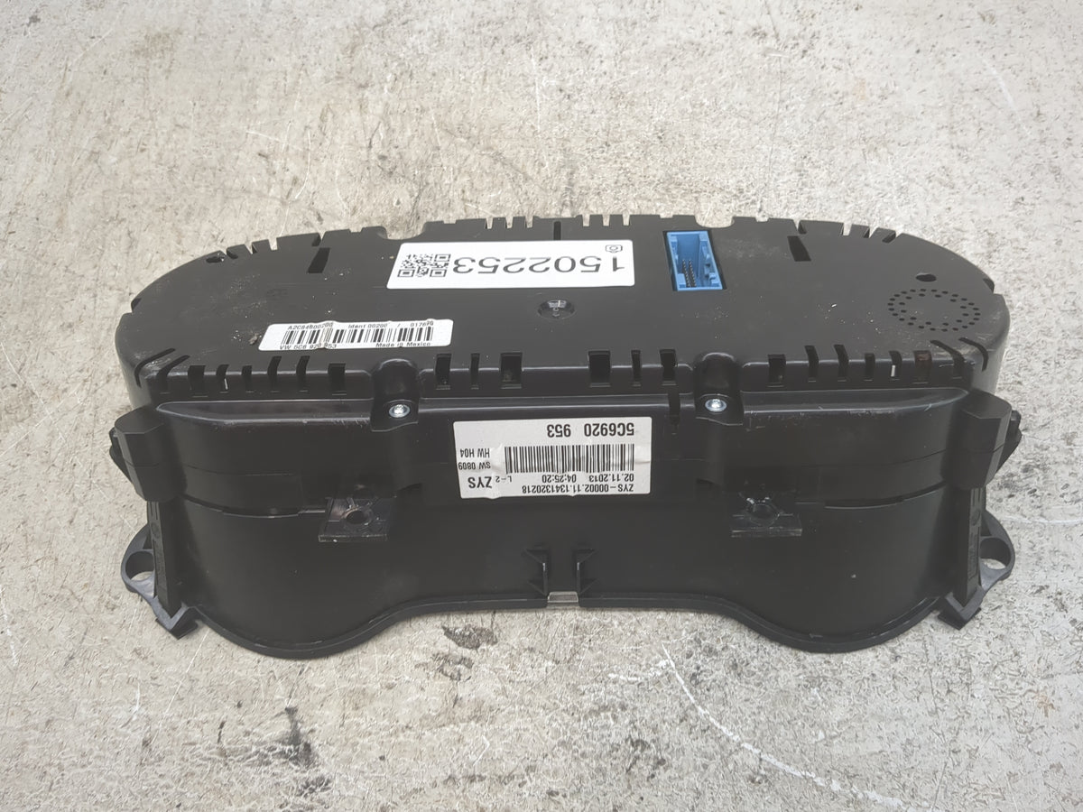 2014 Volkswagen Jetta Instrument Cluster Speedometer Gauges P/N:5C6920953 ZYS-00002.11.1341320218 Miles: Fits OEM Used Auto 
