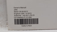 2014 Volkswagen Jetta Owners Manual Book Guide OEM Used Auto Parts - Oemusedautoparts1.com