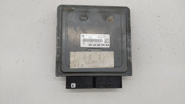 2014 Volkswagen Jetta PCM Engine Control Computer ECU ECM PCU OEM P/N:06K 906 070 C 06K 907 425, 06K 906 070 F Fits OEM Used
