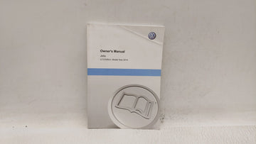 2014 Volkswagen Jetta Owners Manual Book Guide OEM Used Auto Parts - Oemusedautoparts1.com