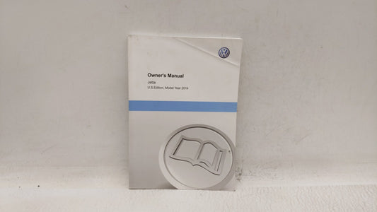 2014 Volkswagen Jetta Owners Manual Book Guide OEM Used Auto Parts - Oemusedautoparts1.com
